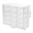 thumbnail image 2 of OULII Desktop Drawer Storage Box With Clear For Home Use Jewelry Organization 1Pcs, 2 of 6