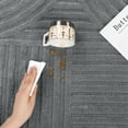 thumbnail image 4 of 8'x 10' Area Rugs Soft Cozy Fluffy Arch Pattern High-Low Pile Large Non Slip Washable Modern Geometric Rug Scandinavian Minimalist Carpet for Living Room Bedroom Dining Room, 4 of 20