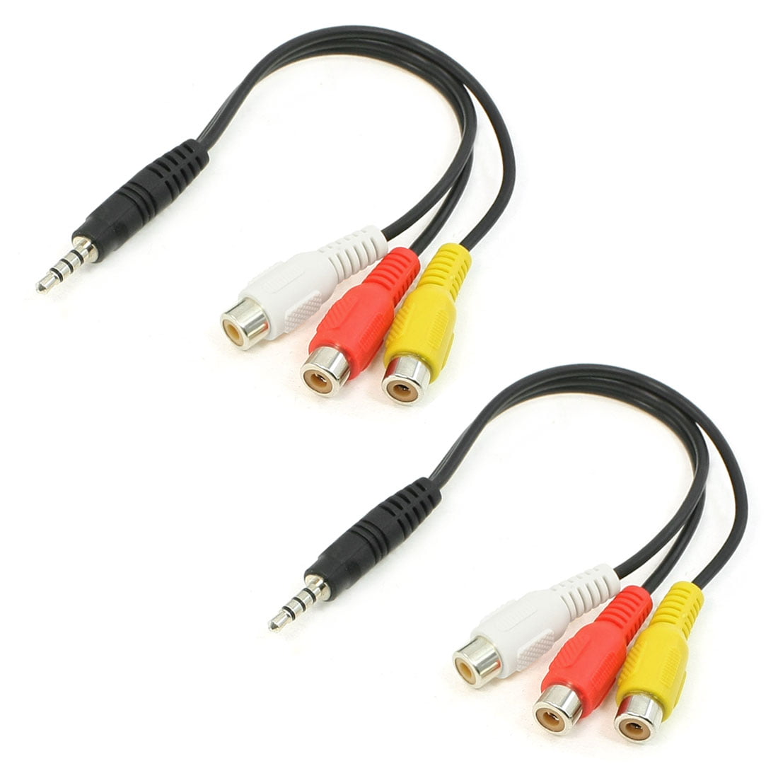 3.5mm Short 20cm Jack to Jack Aux Cable Male to Male Stereo Audio Cables FDCA 