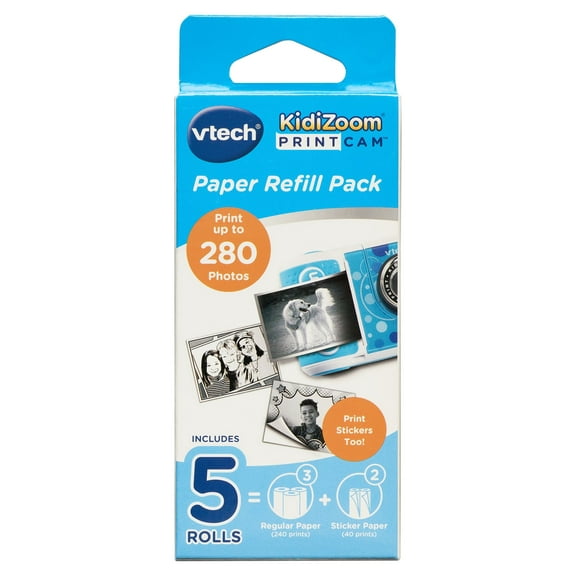 VTech KidiZoom PrintCam Paper Refill Pack with Sticker Paper
