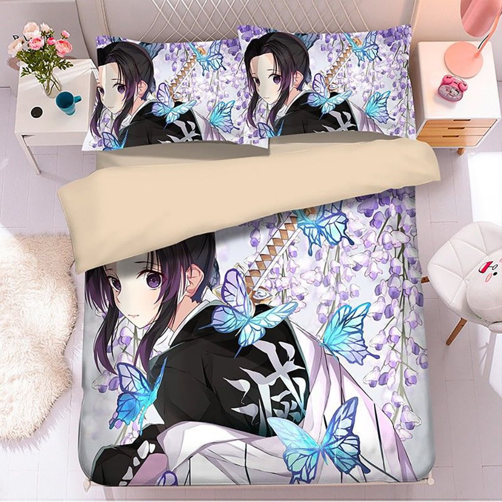 Japanese Comics Manga Character Bedding Set King Queen Full Twin Size