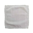 thumbnail image 5 of Apooke Soft and Elegant Lady Cotton Handkerchiefs Lace White Hankies for DIY Embroidery Tableware Cotton Women Hankies Party, 5 of 21