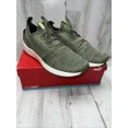 thumbnail image 1 of PU & MA NRGY Neko Men Size 13 Green Knit Running Athletic Shoes Lace Up Low Top, 1 of 4