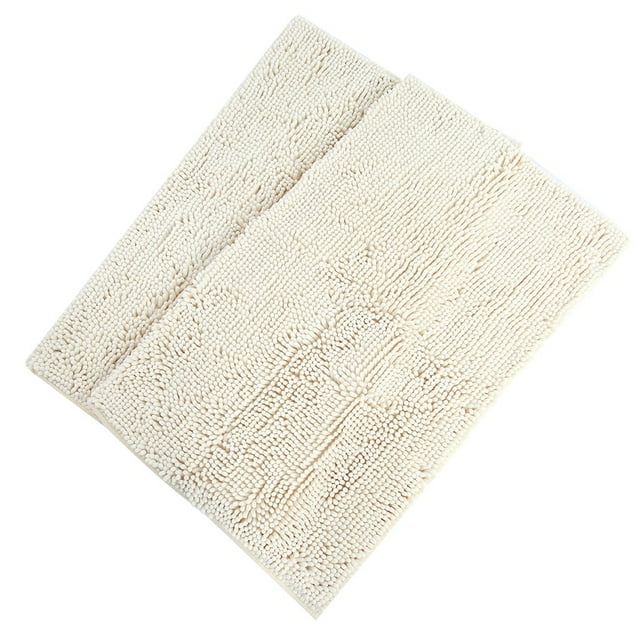Alfombrilla antideslizante para sala de estar, 2 uds., alfombrilla antideslizante de chenilla para baño, alfombrilla absorbente de agua para baño, la mejor de su clase