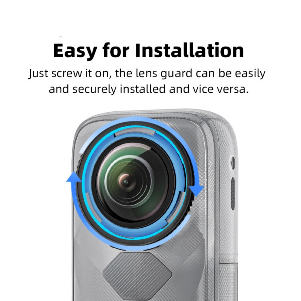 Removable Action Camera Lens Defender Abrasion Resistant Face Denial Fluctuation Deformation For Professional Photograph