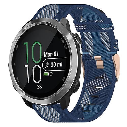 For Garmin Forerunner 645 Music 20mm Nylon Woven Watch Band