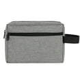 thumbnail image 1 of Neceser de viaje para mujeres y hombres, bolsa de afeitar resistente al agua para accesorios de artículos de tocador, color gris, 1 of 6