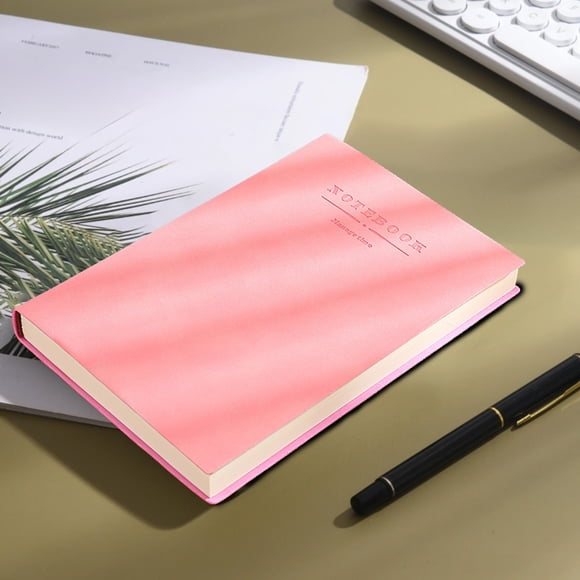A5 Notebook Journal | 360 Pages Thick Paper | Soft Leather Hard Cover | Thread-Bound | Lays Flat | College Ruled | Multicolor | Ribbon Bookmark | Elastic Closure | 21.5x14.5cm | 1 Pack