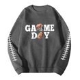 thumbnail image 4 of toraway Chandails en Molleton pour Hommes à Capuche Zippés devant Chandails en Molleton de Football Grande Taille Pulls Mode Chandails en Molleton Logo Imprimé Vêtements de Vacances Hauts Chandails en Molleton Surdimensionnés, 4 of 4