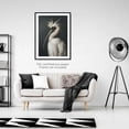 thumbnail image 4 of Moonow7 White Spoonbill Bird Poster in Vintage Minimalist Style, Large Wall Art Prints for Living Room and Bedroom Decoration, Nature-Inspired Artwork for Office, Unframed, Size 16x20 / 40x50 cm, 4 of 13