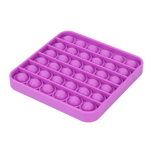 Pop Bubble Fidget Juguete sensorial Silicona de compresión pura Push Pop Bubble Irfora Juguete sensorial