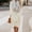 *Beige, variant on U Womens Long Sleeve Grewneck Fleece Midi Dress,Fuzzy Bodycon Cozy Dress Beige,Womens Plus XXL