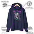 thumbnail image 3 of Men's Batman Joker Ha Ha Frame Pull Over Hoodie Navy Blue 3X Large, 3 of 6