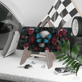 thumbnail image 3 of 1 Pcs 2D Flat License Plate Covers & Frames, Skull Pattern For Decorative Front, Waterproof For Decoration Aluminum License Plate Covers & Frames Cover For Men Women, 12" X 6", 3 of 6