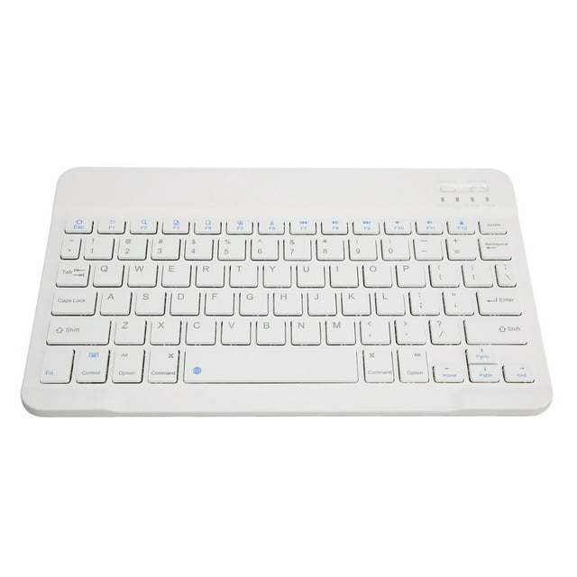 Mini Keyboard, 78 Key Slim Portable Rechargeable Keyboard with Multiple Shortcut Keys, Scissor Structure, Widely Compatible for Phone Tablet and PC