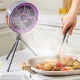 thumbnail image 3 of stanreset Foldable Range Hood Purify Air On Desktop Or On Rope Folding Storage Is Convenient And Does grey, 3 of 6