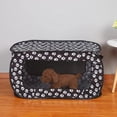 thumbnail image 3 of Zecic 34in Portable Large Dog Bed Pop-Up Pet Kennel Indoor Outdoor Crate for Pets Foldable Carriers for Cats Small Dogs, 3 of 12