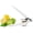 White, variant on PETGLE FreshForce Lemon Squeezer Citrus Juicer, Manual Hand Press with Dual-Gear Power for Maximum Juice Extraction, Durable, Lime Green