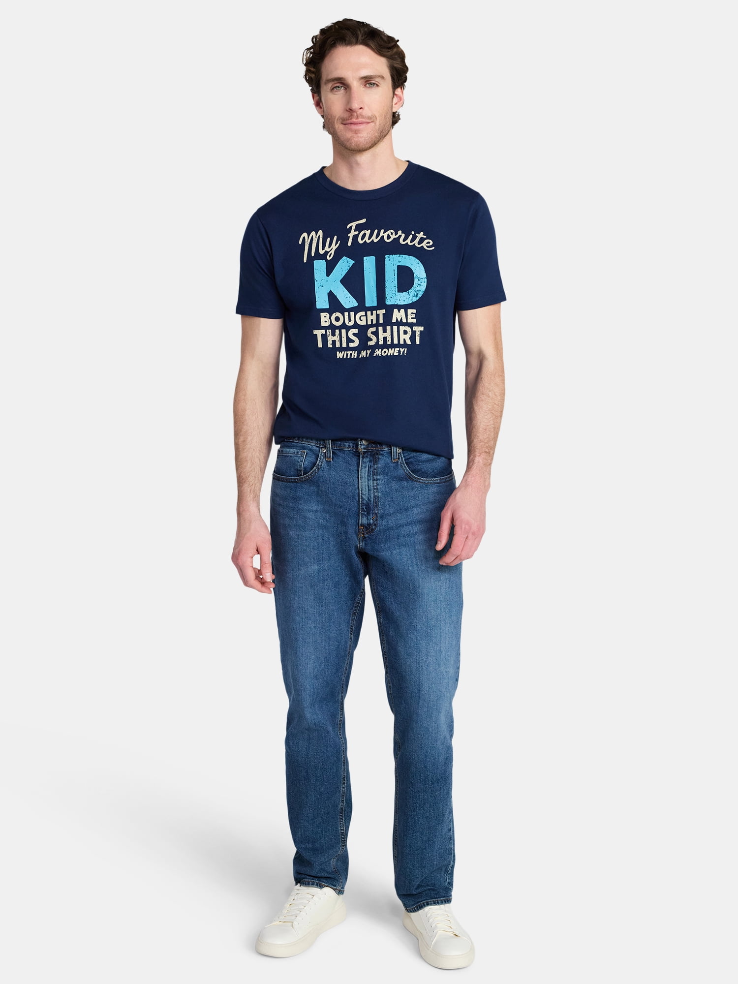 Father's Day Men's Smart Purchase Graphic Tee by Way to Celebrate, Sizes XS-5XL