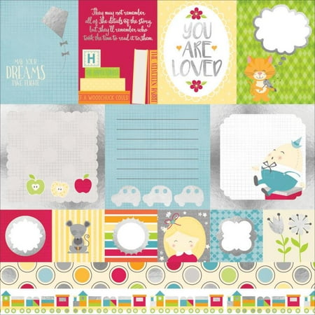 Toy Box Vellum 12"x12"- - Case Pack Of 12