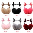 thumbnail image 3 of Maoww Cache-Oreilles Chauds pour Femmes et Filles, Mignons, en Peluche, Élastiques, pour l'Extérieur en Hiver, Cache-Oreilles à Rabats, Chauffe-Oreilles Confortables, 3 of 7