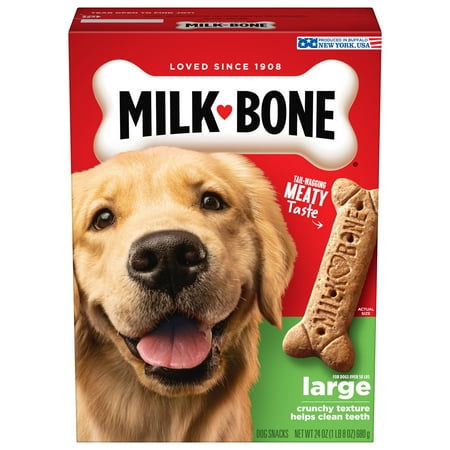UPC: 0079100514113 | Milk-Bone Original Dog Biscuits  Large Crunchy Dog Treats  24 oz.