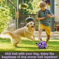 thumbnail image 2 of Balón de fútbol QDAN Dog Toy con correas para perros grandes (20 cm), 2 of 7