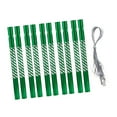 thumbnail image 5 of oshhni 10Pcs Aluminum Wind Chime Tubes Set for Arts and Crafts Outdoor Hanging Yard Green, 5 of 9