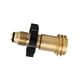 thumbnail image 1 of Scienceny Convertidor de adaptador de tanque de propano Universal, accesorios de cobre para estufa, conectores de manguera de válvula de tanque Artesanía, 1 of 6