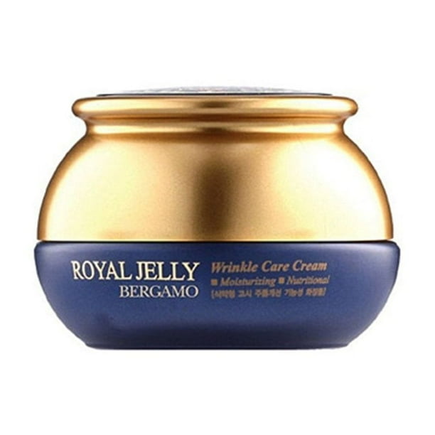 Crema para el cuidado de las arrugas de Bergamo - Jalea Real (Hidratante/Nutricional) 50g/1.7oz