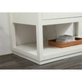 thumbnail image 5 of 42 inch single bathroom vanity in white with backsplash, 5 of 8