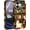 Bookshelf Cat, variant on for iPhone 16 Case, Dual Layer PC + Soft TPU Heavy Duty 2 in 1 Shockproof Protective Phone Case for iPhone 16 (6.1") 2024 Cute Pattern – Cute Penguin