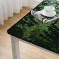 thumbnail image 4 of BANET Tablecloth, Woods Concept Protection of Nature, Rectangular Table Cover for Dining Room Kitchen Decor White, 4 of 7