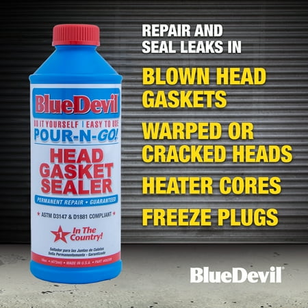 BlueDevil Head Gasket Sealer | Pour-N-Go