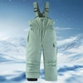 thumbnail image 2 of YUEHUA Kids Snow Bib - Waterproof Insulated Winter Wear Bib Overalls Ski Suits for Girls and Boys, 12-13 Years, 2 of 5