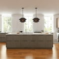 thumbnail image 6 of Adesso Gardner 1-Light Black Pendant Light with Black Irregular Rope Shade, 6 of 6