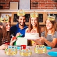 thumbnail image 4 of Coronas de papel doradas MGZTTHW para niños, hazlo tú mismo para cumpleaños, 20 unidades, 4 of 7