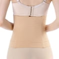 thumbnail image 2 of Defitshape Women's Tummy Control Skinny Shapewear Waist Trimmer Wrap Stomach Cincher Shaper Elastic Nude Large, 2 of 2