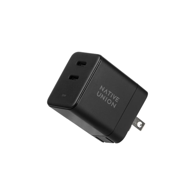 Cargador Rápido Gan Pd 35w negro