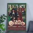 thumbnail image 5 of Music Poster- Heart The Band Tour Poster - Vintage Style - Size 24x36 - Postora, 5 of 5