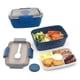 thumbnail image 4 of Adult Lunch Box, 2000 Ml, Lunch Box with Compartments, 2-Tier Salad Box to Go, Large, Sustainable, L, 4 of 5