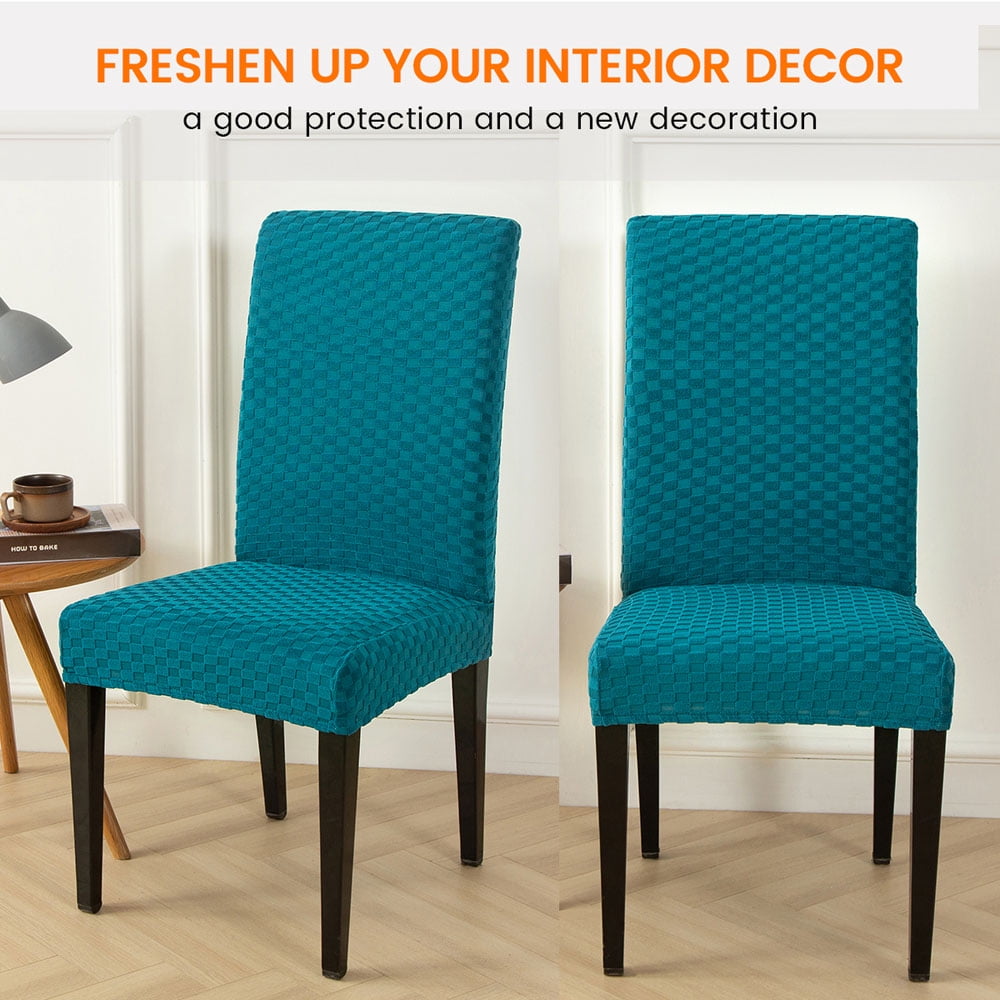 Set of 6, Stretch Dining Chair Covers for Dining Room Chair Slipcover