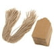 thumbnail image 4 of 100 tlg. Etiquetas de regalo Etiquetas de papel Etiquetas Etiquetas mismo Etiquetas de precio Etiqueta de precio marrón Yuyangstore Kraft Paper Gift Tag, 4 of 8