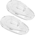thumbnail image 1 of 20PCS Premium Soft Silicone Nose Pads Water Drop Shape Fastener Clips 15MM Quantity For Sunglasses, 1 of 4