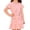 Pink, variant on Spazoro Toddler Girls Dress, Floral Embroidery & Bow Short Sleeve Crew Neck Casual Summer Shirt Dresses Pink Size 3