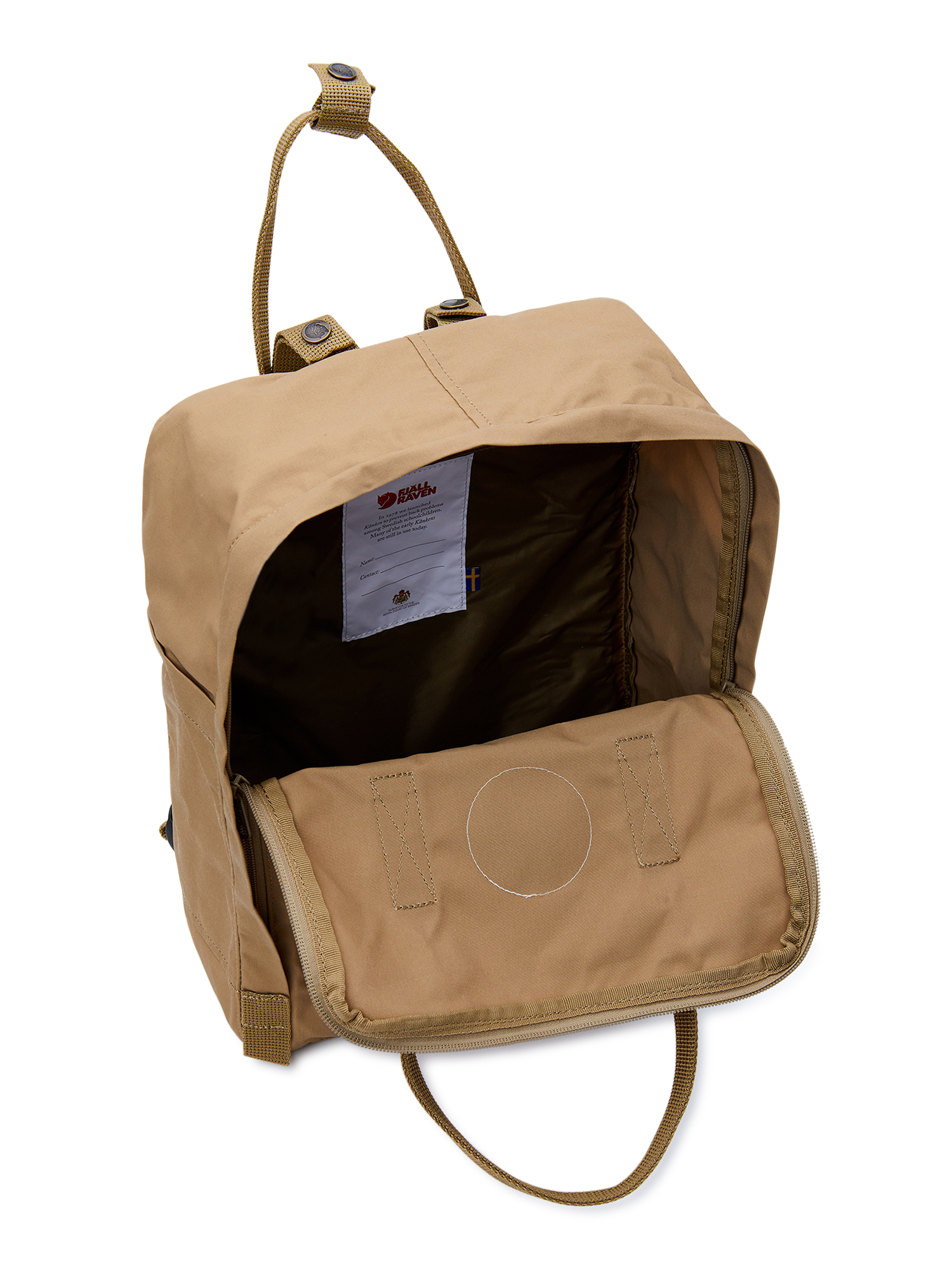 Fjallraven Kanken Backpack Daypack Adult 16L Convertible Bag NWT Tan Clay Fjallraven Kanken Totepack Backpack (clay) main image 3