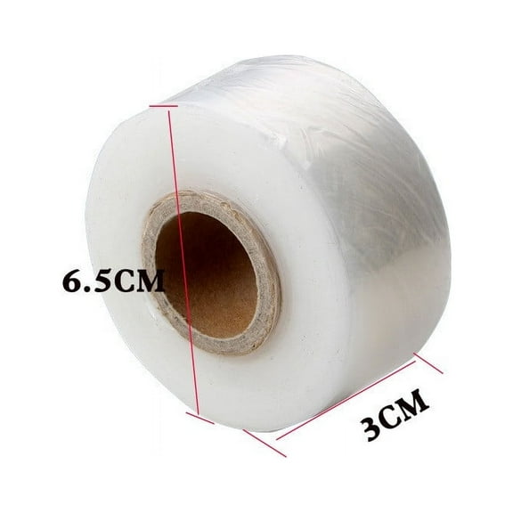 Grafting Tape For Gardening Fruit Tree Plant Grafting Self-Adhesive Elastic Wrapping Film Waterproof Stretchy Light Transmittant No Knot Required Easy To Use Suitable For Citrus