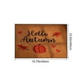 thumbnail image 3 of Fall Doormat - Fall Mat - Fall Welcome Mat Outdoor With Pumpkin Maple Leaf Seasonal Design Perfect For Entryway Porch Patio Autumn Thanksgiving, 3 of 6
