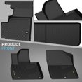 thumbnail image 4 of TPE Floor Mats & Trunk Cargo Liner Fit For 2020-2025 Kia Telluride All Weather, 4 of 11