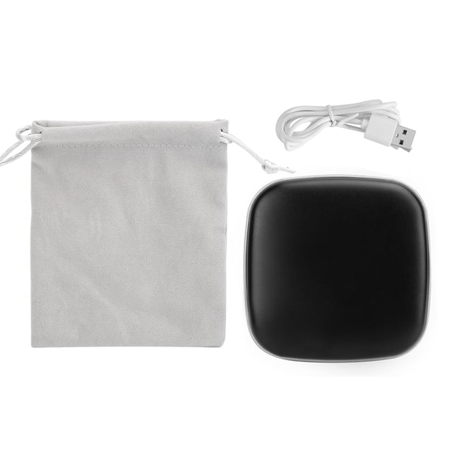 Cargador portátil y calentador de manos, tamaño de viaje, batería externa de doble propósito de 10 000 mAh